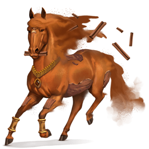 den guddommelige hest kanel