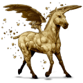 bevinget enhjørningepony  jordelement