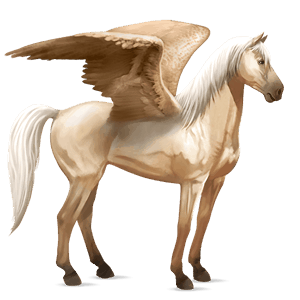 ridepegasus mustang lysegrå