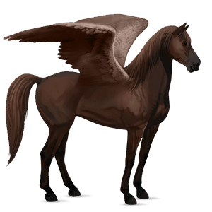 ridepegasus mustang leverrød