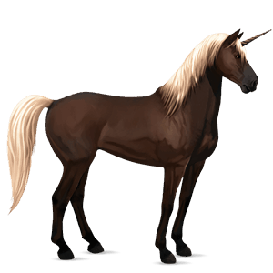 rideenhjørning mustang blakket