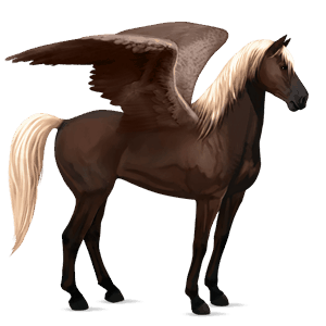 ridepegasus mustang rød