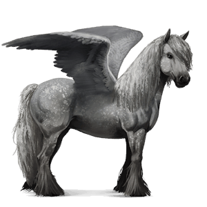 ridepegasus gråskimmel