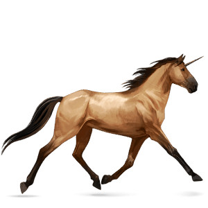 rideenhjørning tennessee walker blakket