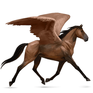 ridepegasus mustang leverrød