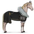 enhjørningepony anne fra Østrig-farve