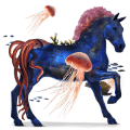 ridehest marwari cremello