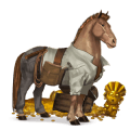 ridehest nokota skimmel