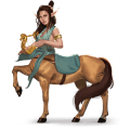 enhjørningepony shetlandspony brun