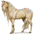 den guddommelige hest hvid chokolade