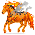 den guddommelige hest lava