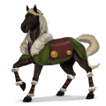 mytologisk hest: hrafn