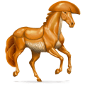 den guddommelige hest flammulina