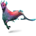 ridehest paint horse brun tobiano