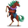 den guddommelige hest pixelart