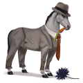 vandrende hest krimi