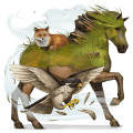 pegasuspony shetlandspony palomino tobiano
