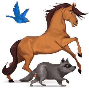 enhjørningepony new forest gråskimmel